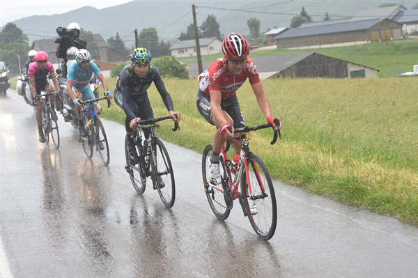 Tony Gallopin leads a break